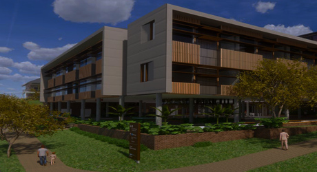 Aurecon manages the construction of a new acute mental health facility for the health and well-being of people in Queensland. Concept Design.